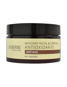 Máscara facial de chocolate...